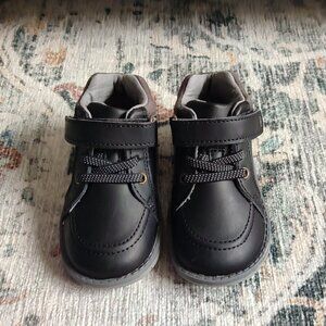 Stride Rite Anders Toddler Shoes SZ 5.5M  Black Color EUC